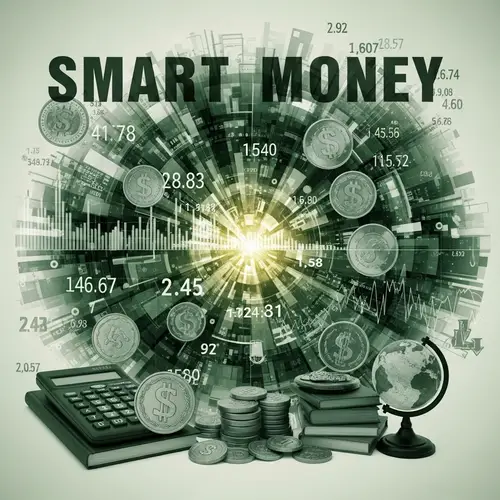 Smart Money Abstract Representation | Finance & Prosperity