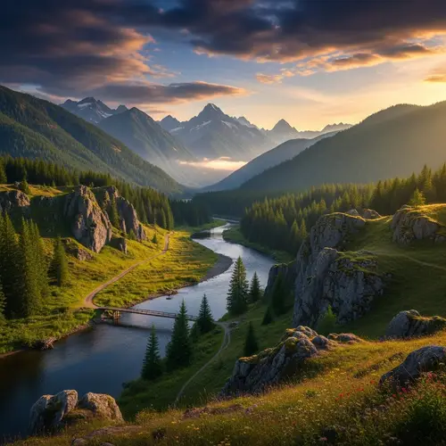 Outdoor Landscape Scenery | XC678.ME