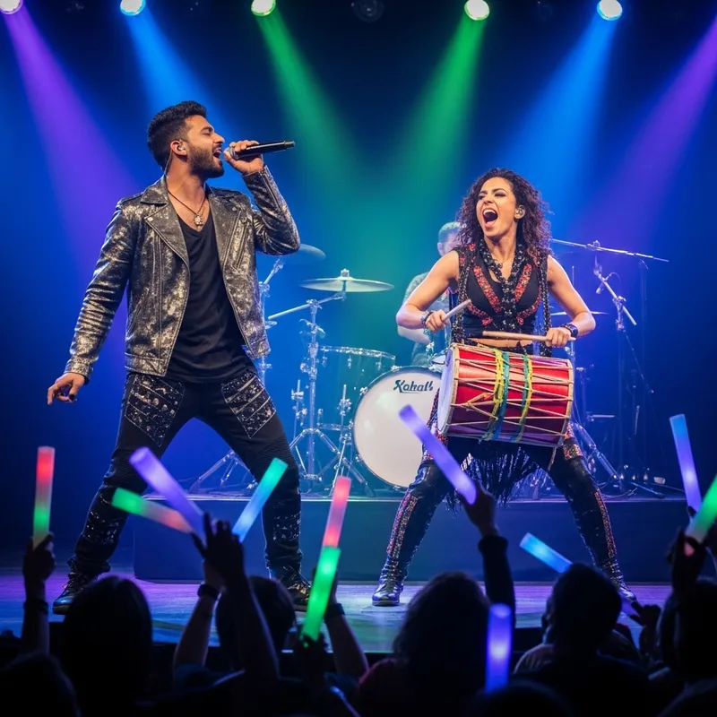 Exciting Idol Performance by Fusion Duo