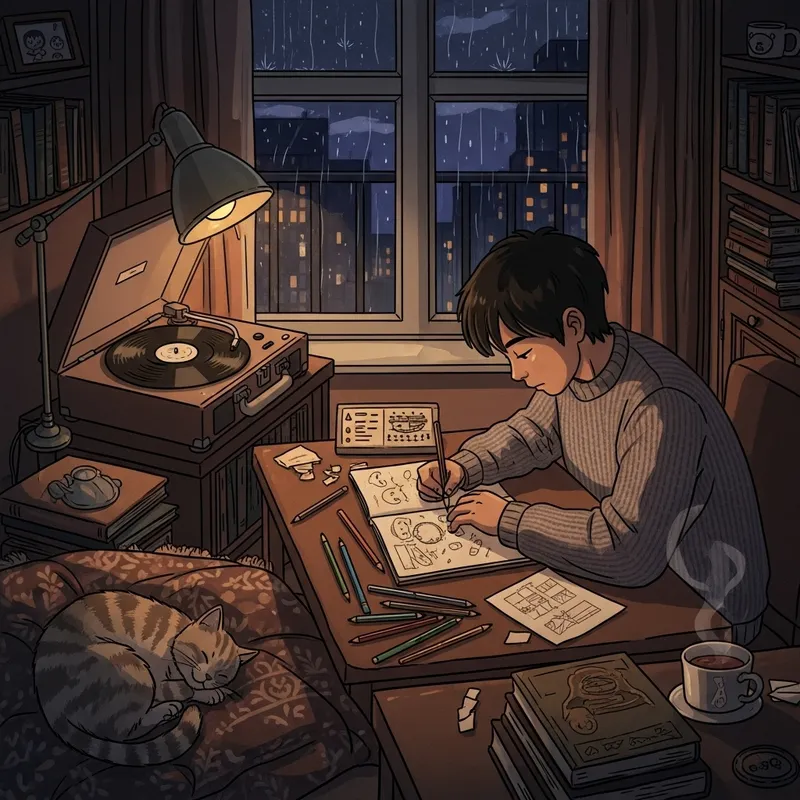 Relaxing Lofi Music for Vintage Room Vibes