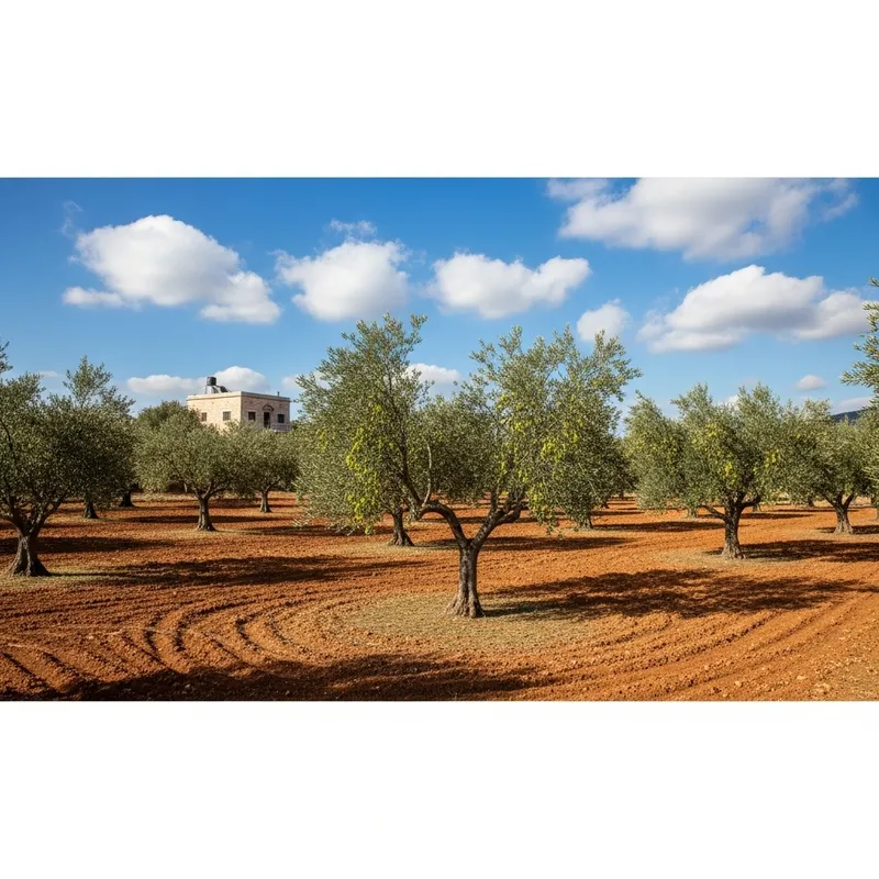 Palestinian Olive Grove in Autumn | Captivating View