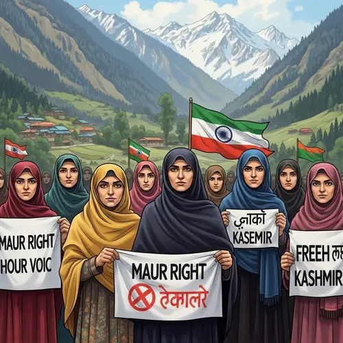 Kashmiri Women's Resilience: Hijabs as Symbols of Strength