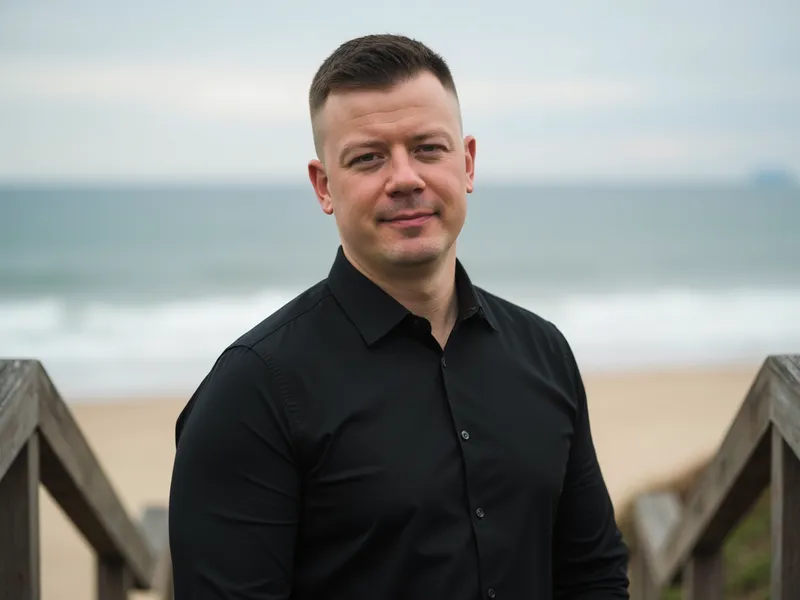 Stunning Beachside Model Headshot Photoshoot