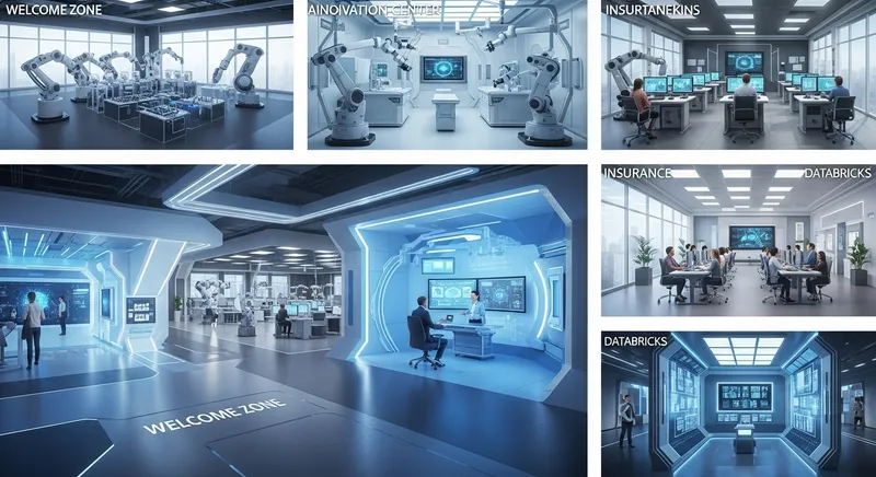 Inside AI Innovation Center | Hi-Tech Architecture & Specialized Rooms