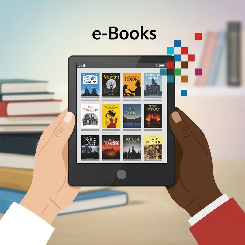 Explore e-Books Library: Illustrated Digital Collection