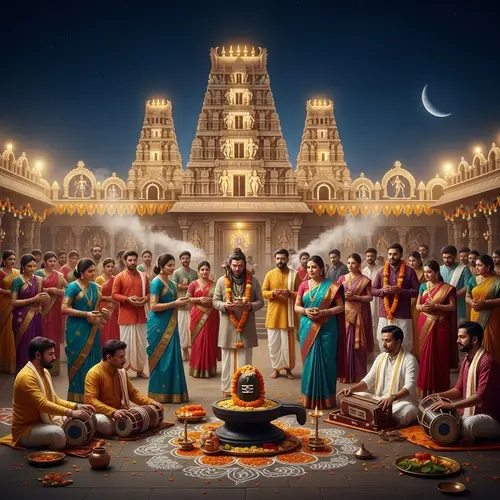 Maha Shivratri 2024 Celebration: Vibrant Rituals & Grand Temple