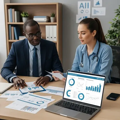 AI and ML in Clinical Data Management: Office Space Visualization
