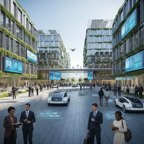 Futuristic University Architectural Design | Innovative Technology & Sustainability