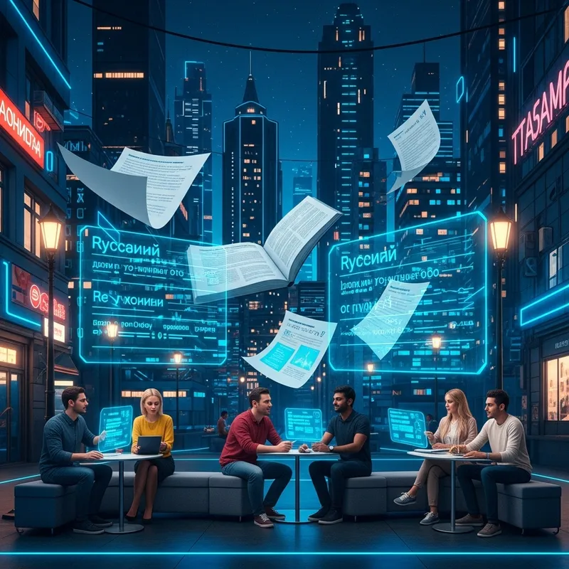 Exploring Futuristic Russian Grammar in Urban Context