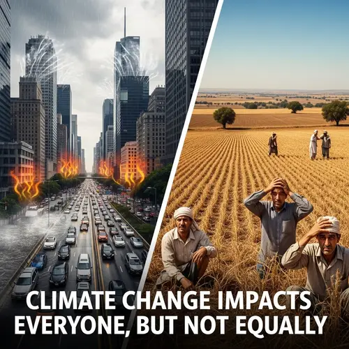 Climate Change Impacts Everyone Differently