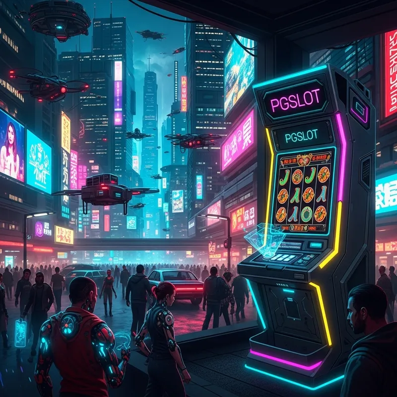 PGSlot: Cyberpunk City with Neon Technology