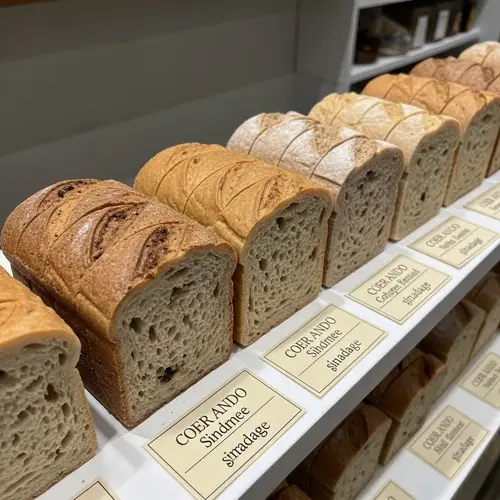 Artisan Handmade Bread-shaped Soap Slices | Natural Ingredients