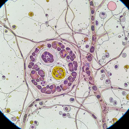 Sural Nerve Biopsy in Abstract Realism Art