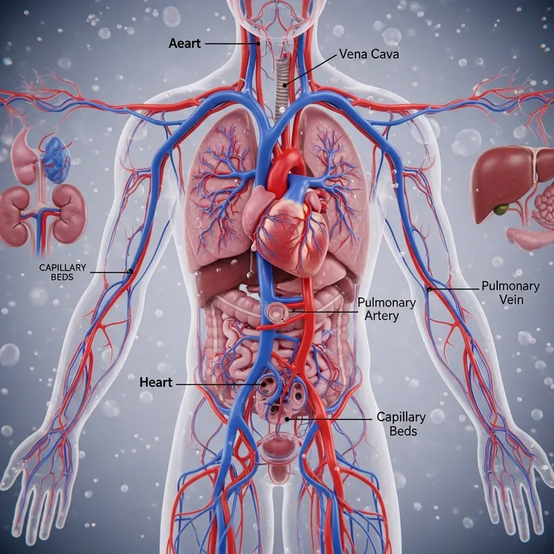 Miniature Human Circulatory System