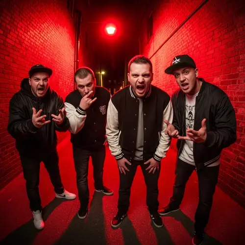 Urban Streetwear Photography: Glokk40Spazz-Inspired Album Cover Art