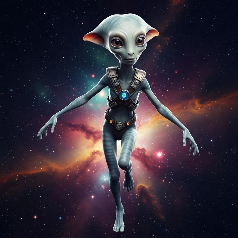 Extraterrestrial Being - Alien from Outer Space