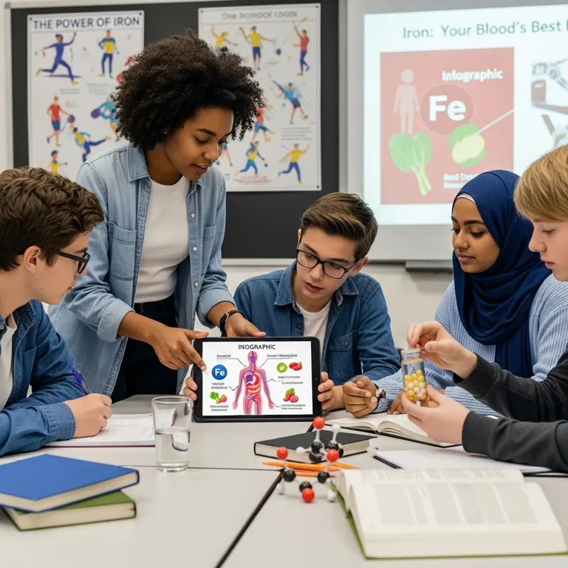 Teenagers' Knowledge Boost: Tablet Addition Improves Blood Health