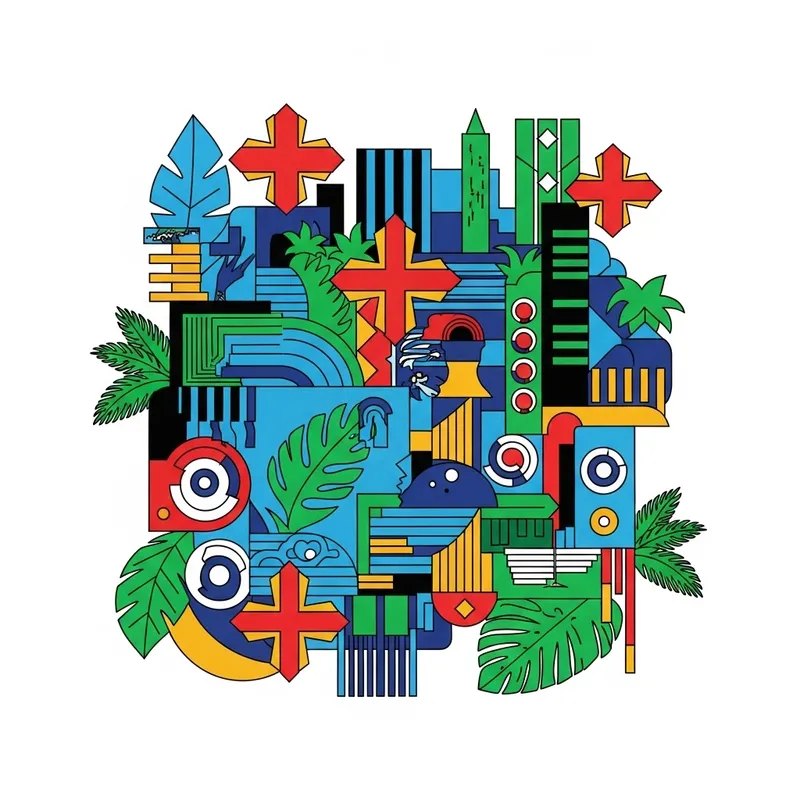 Philippine Contemporary Arts: Abstract Patterns and Vibrant Colors