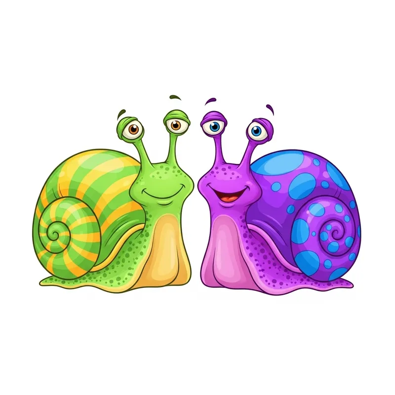Animated Snails for Children's Stories