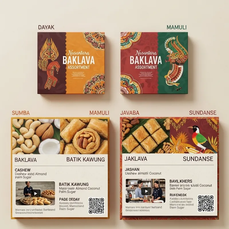 Baklava of Harmony: Nusantara Culinary Fusion Delight