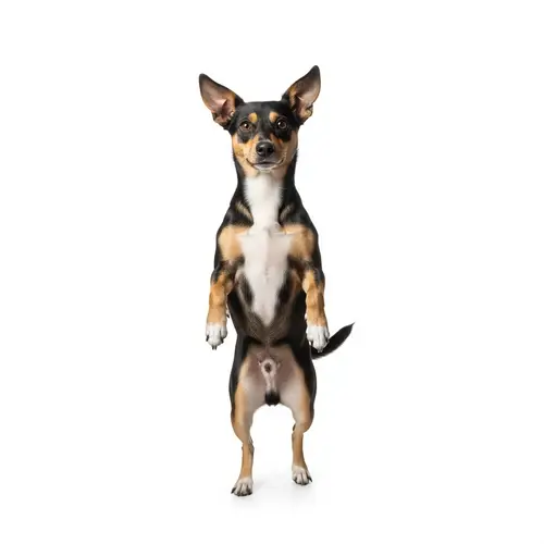 Curious Canine Walking Upright | Unique Dog Behavior