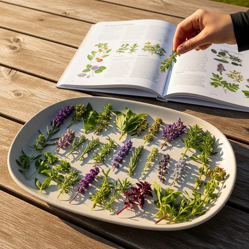 Edible Wild Herbs Platter: 25 Options for Flavorful & Healthy Meals