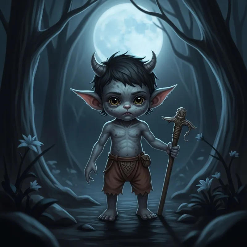 Young Aswang: Enchanting Child of Philippine Folklore
