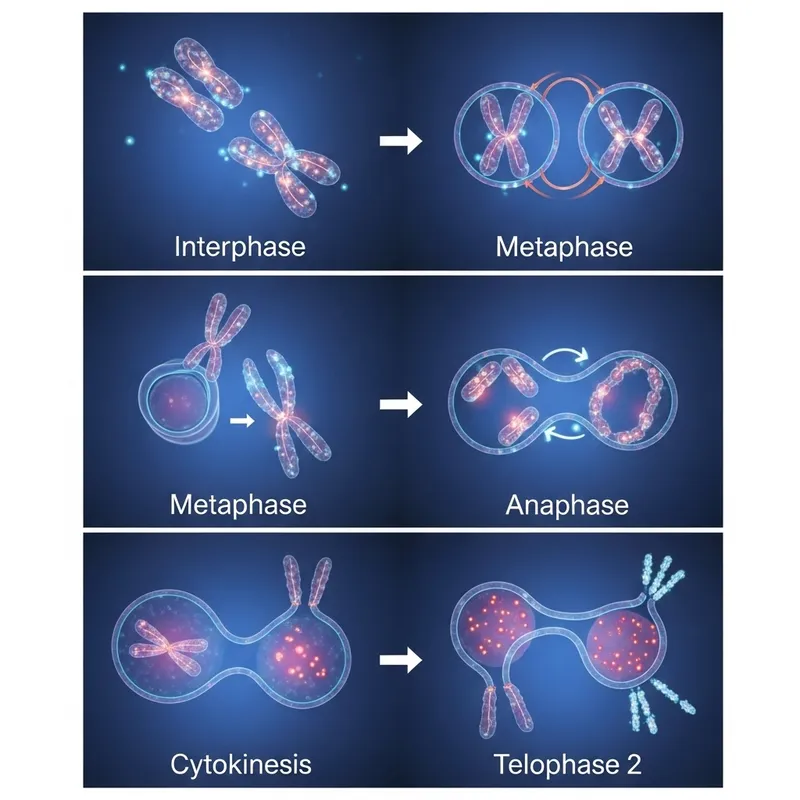 Mayosis Process from Interphase to Telophase 2 Explained