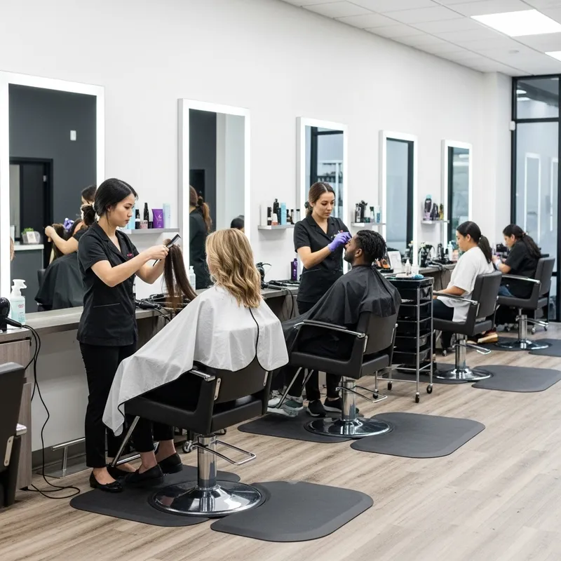 Salon Beauty: Haircuts, Facials & Manicures
