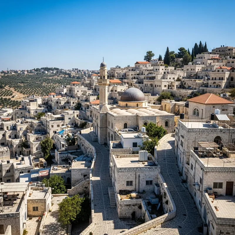 Palestine - Old City Scenic View