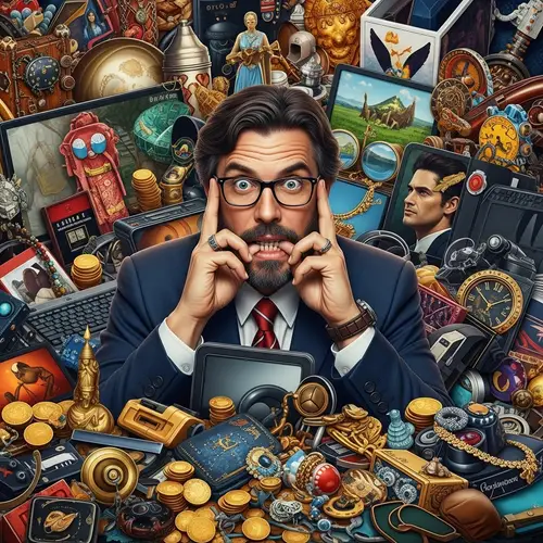 Excessive Greed Displayed | Gluttony Portrait in 4K Photography