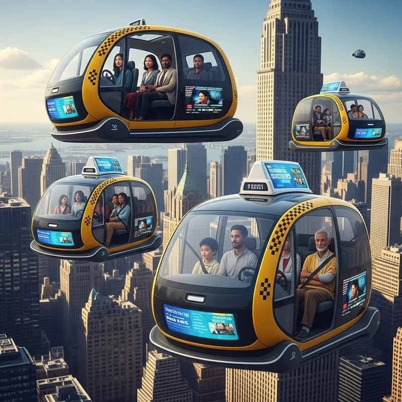 Futuristic Taxis: Innovating the Future of Transportation