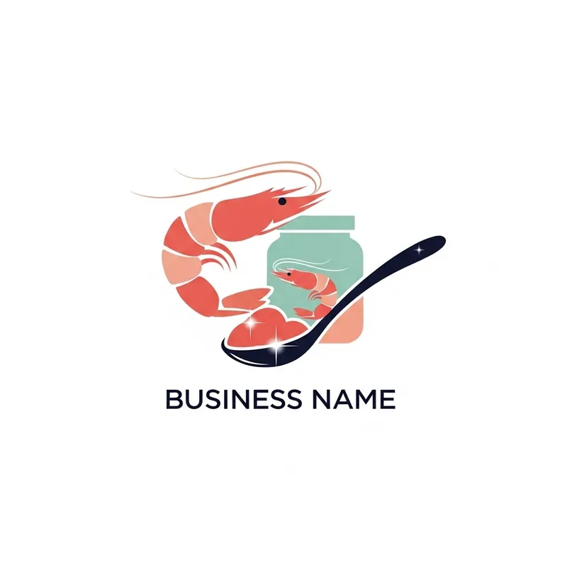 Stand Out Shrimp Paste Logo Design | Creative & Professional