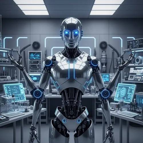 Robot Ejderya: Futuristic & Sleek Design