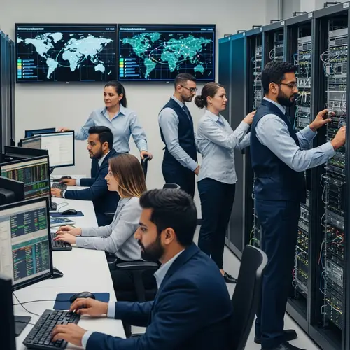 Intricate IT Operations in Banking Data Center | Global Connections