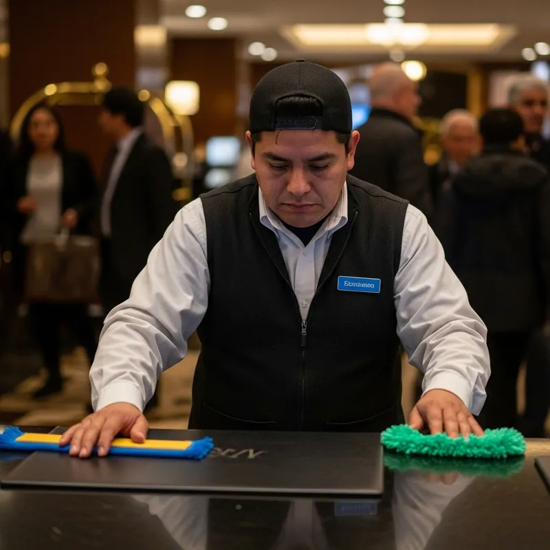 Depressed Immigrant Hotel Worker: A Visual Narrative