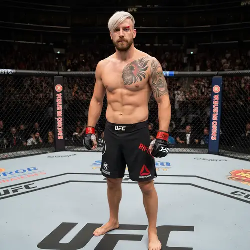 Professional UFC Fighter Photo Generate