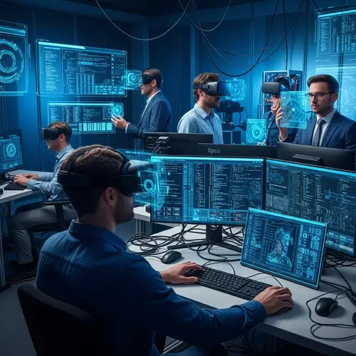 Cybernetic Training: A Futuristic Simulation Experience