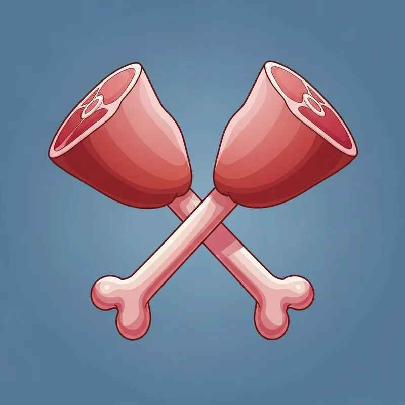 Classic Ham Bones X Illustration | Playful Design Classic Ham Bones X Illustration | Playful Design