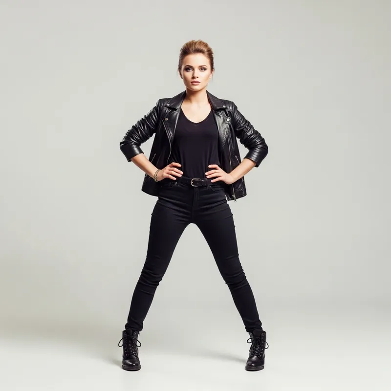 Confident and Trendy Young Adult Female | Stylish Modern Portrait Confident and Trendy Young Adult Female | Stylish Modern Portrait