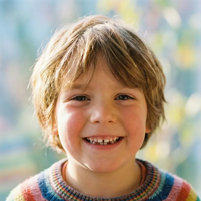 Vibrant Child Actor Headshot Photography