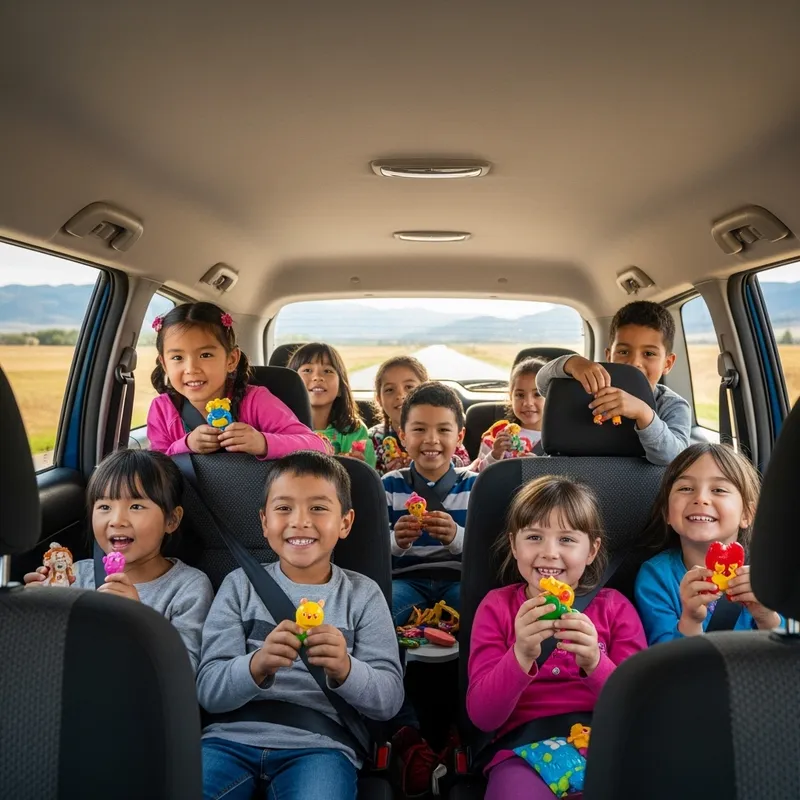 Brown Kids Road Trip: Magical Journey of Discovery