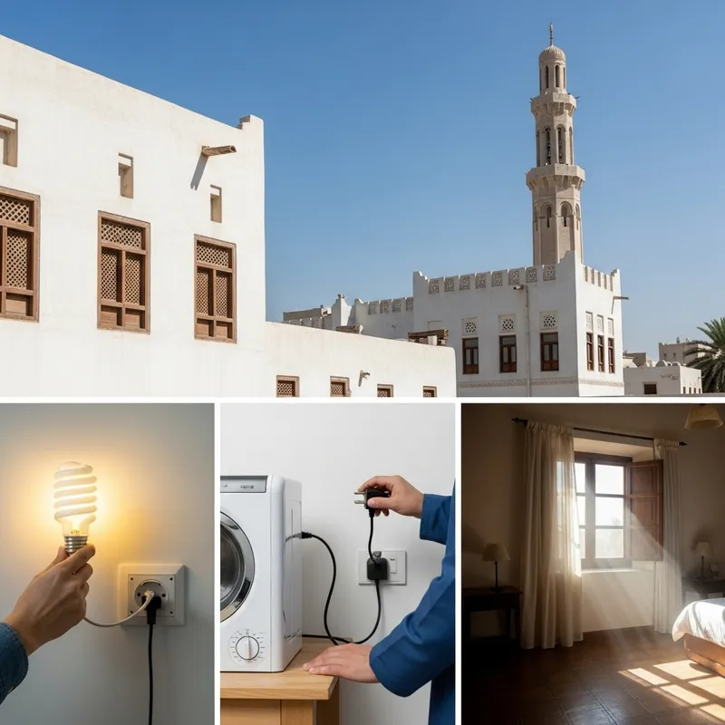Electricity Conservation in Traditional Omani Setting
