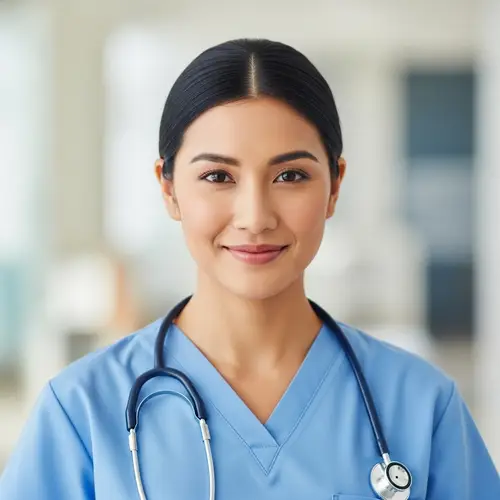 丝袜护士: Professional Nursing Care in Scrubs