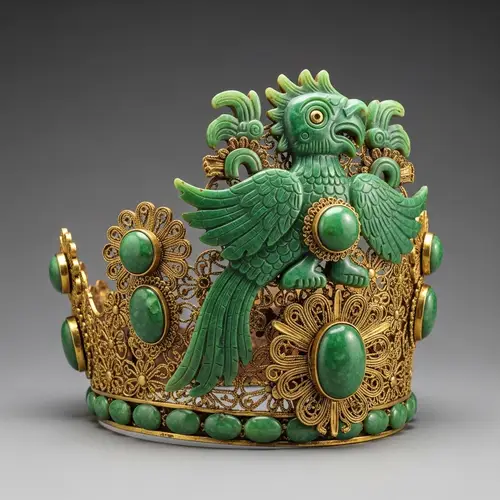 Ancient Maya Royal Crown of Guatemala