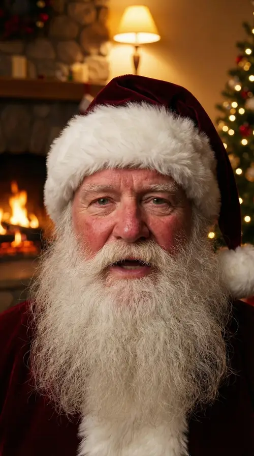 Ultra-Photorealistic Santa Claus Portrait