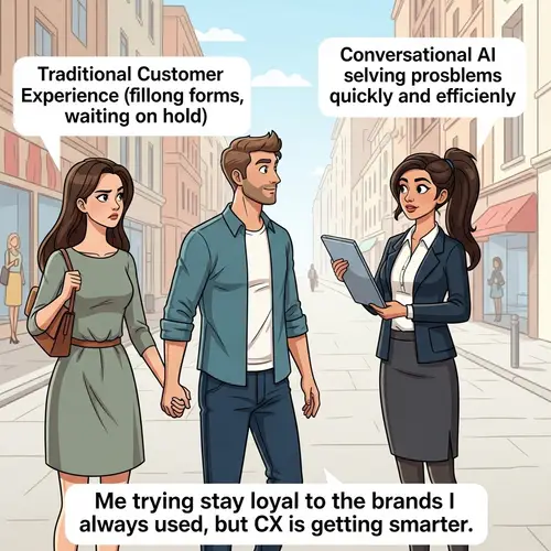Traditional vs Conversational AI: Loyalty Dilemma Explained