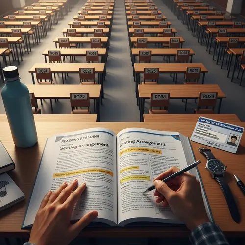 UP Police Exam 2024: Seating Arrangement - Reasoning Guide