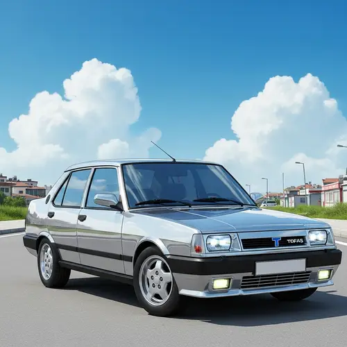 Tofaş Doğan SLX Illustration - Popular Turkish Car Model