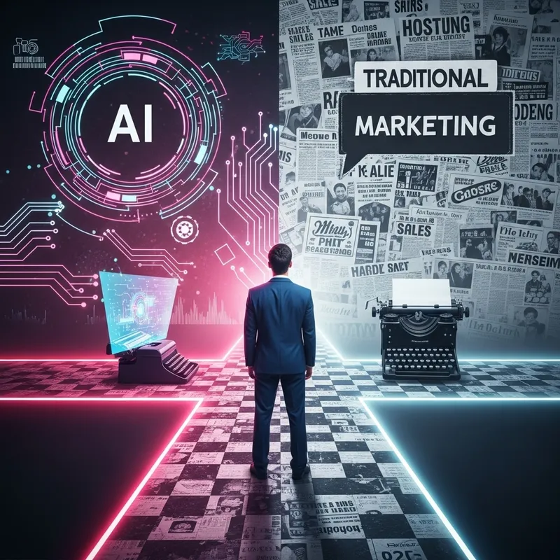 Future Possibilities: AI vs Traditional Marketing - Thought-Provoking Decision